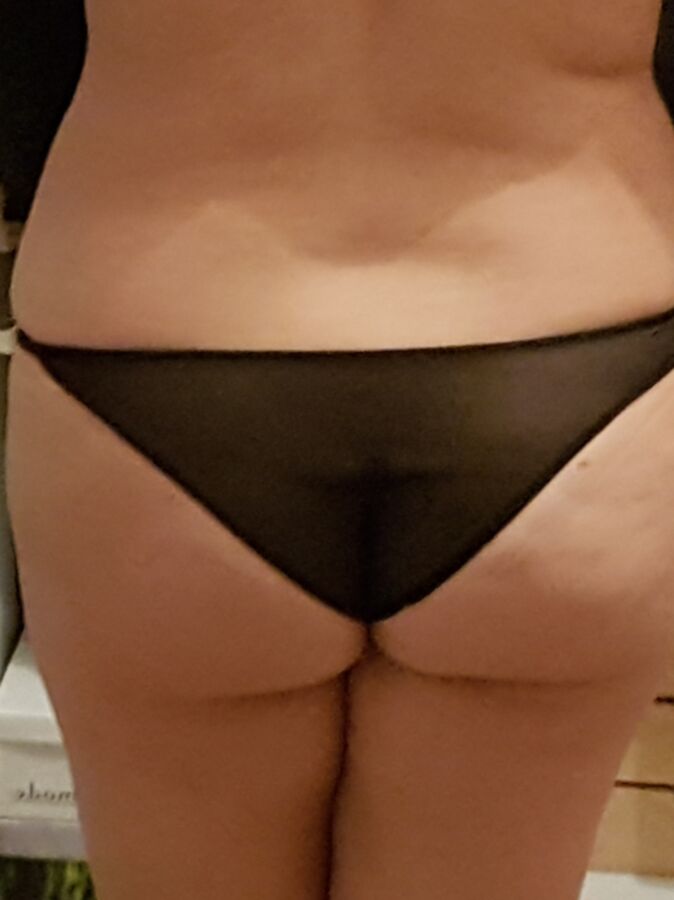 My GF is changing (Black Panty Edition) 2 of 8 pics