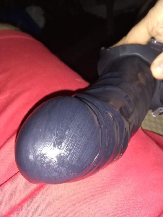 Black Dildo We Used On My Wife. She needs To Take BBC 2 of 6 pics