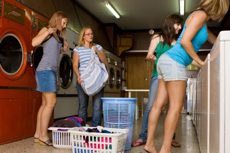 Laundromat Girls 4 of 251 pics