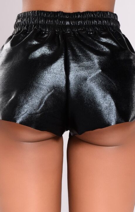 Shiny Shorts Model 3 of 5 pics