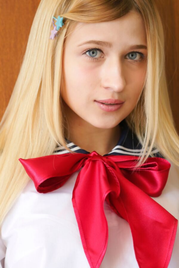 White girls in Japanese uniforms 13 of 77 pics