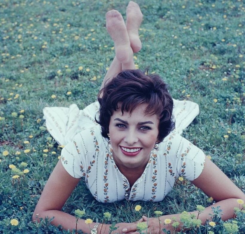 Retro Cleb - Sophia Loren (colour pics) 13 of 55 pics