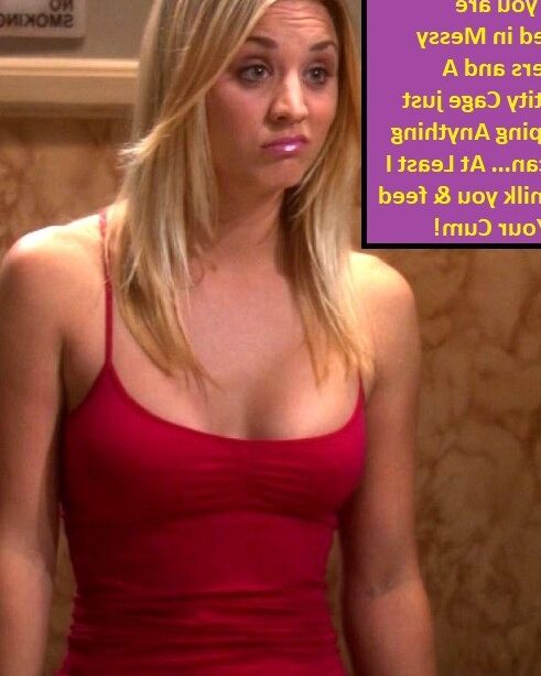 Kaley Cuoco Diaper Chastity Humiliation Sissy 14 of 31 pics