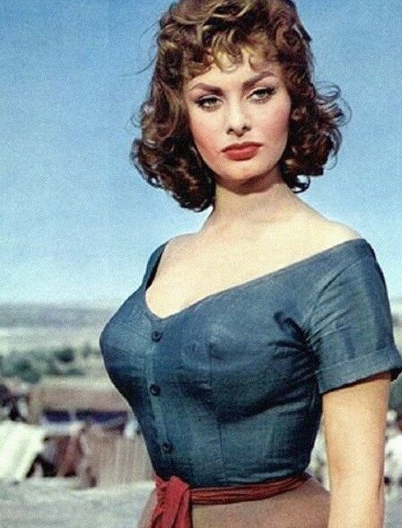 Retro Cleb - Sophia Loren (colour pics) 17 of 55 pics