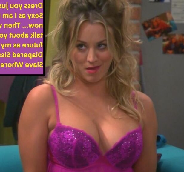 Kaley Cuoco Diaper Chastity Humiliation Sissy 9 of 31 pics