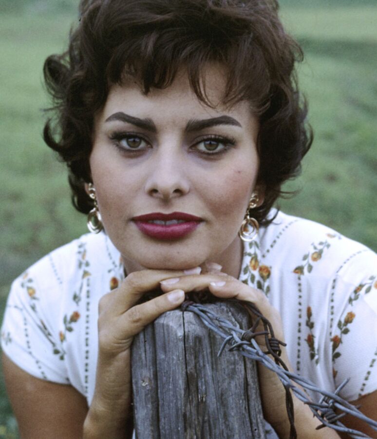 Retro Cleb - Sophia Loren (colour pics) 11 of 55 pics