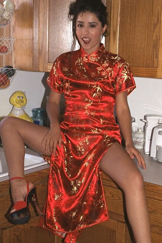 Imelda - Red Oriental Dress 10 of 74 pics