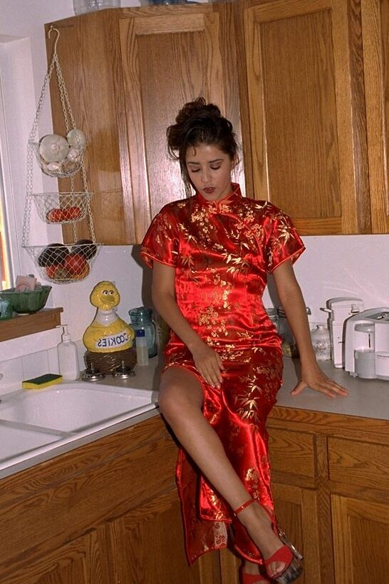 Imelda - Red Oriental Dress 5 of 74 pics