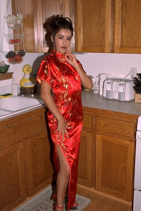 Imelda - Red Oriental Dress 2 of 74 pics