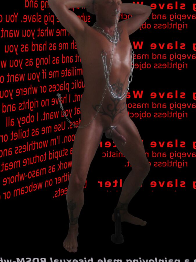 Wallpaper and Poster of a male BDSM Whore 1 of 4 pics