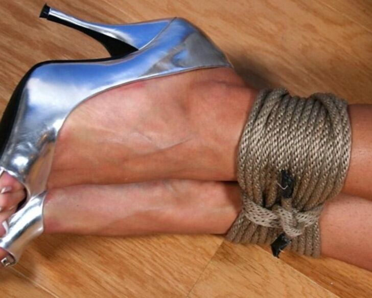 Bound in Silver Heels 23 of 89 pics