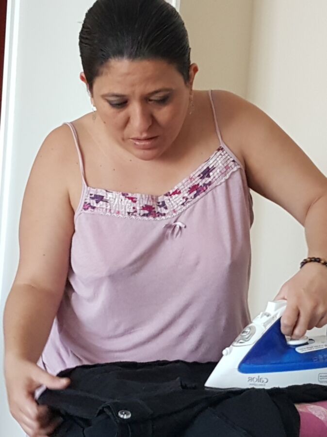 Ironing her Trousers with Pookies 10 of 15 pics