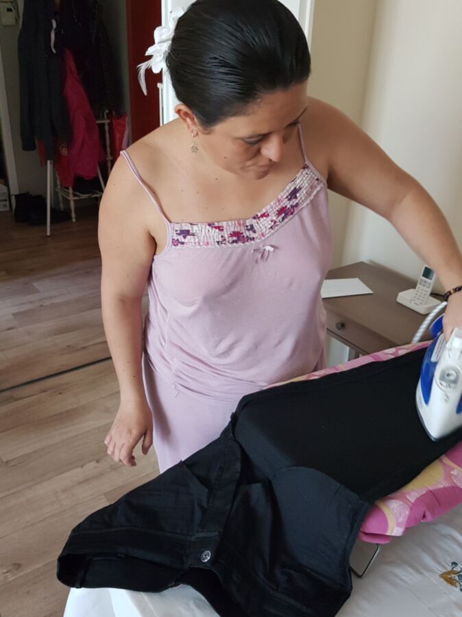 Ironing her Trousers with Pookies 5 of 15 pics