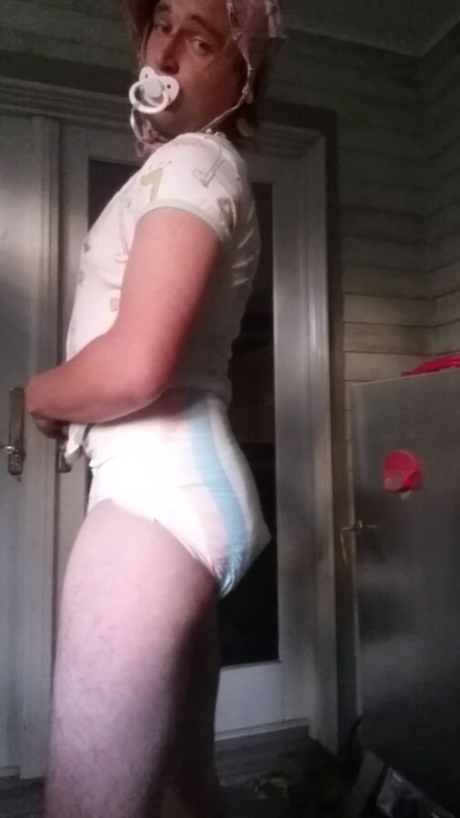 Sissy Baby Diaper Photo Album of Me (Caption Me?) 21 of 40 pics