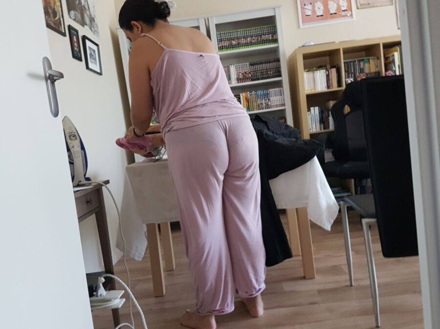 Ironing her Trousers with Pookies 14 of 15 pics