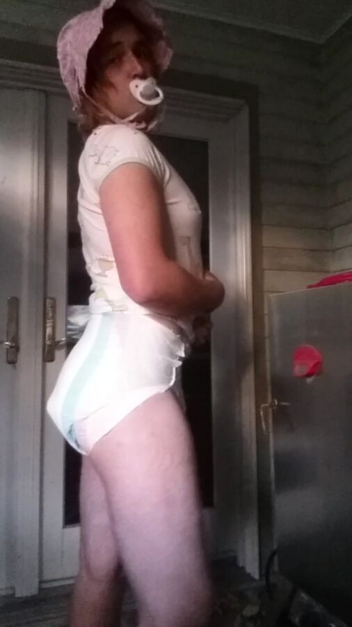 Sissy Baby Diaper Photo Album of Me (Caption Me?) 20 of 40 pics