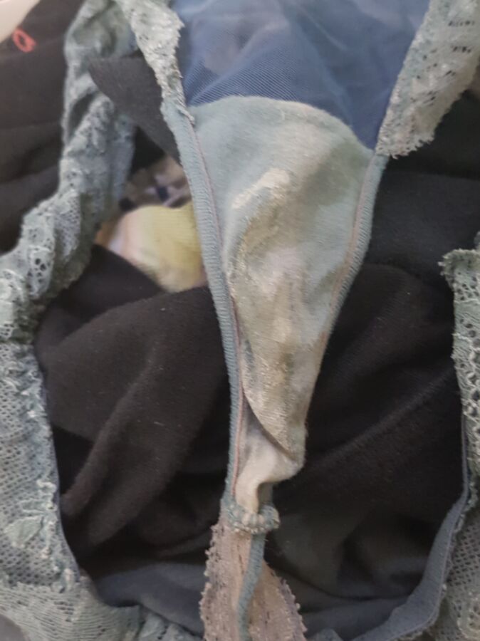 babysitters new dirty panties, string, worn lingerie 2 of 12 pics