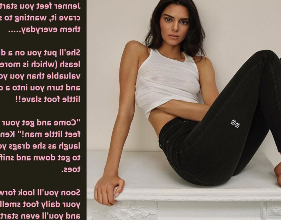 Kendall Jenner Foot Humiliation Captions 8 of 11 pics