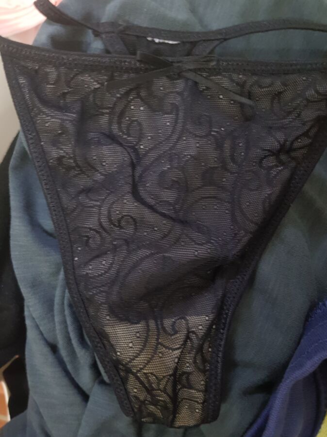 babysitters new dirty panties, string, worn lingerie 3 of 12 pics