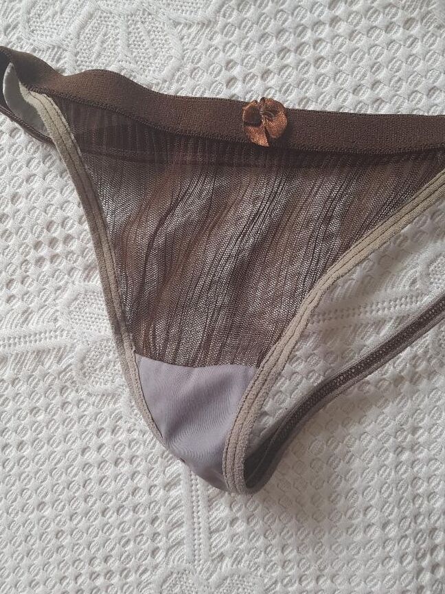 babysitters new dirty panties, string, worn lingerie 7 of 12 pics