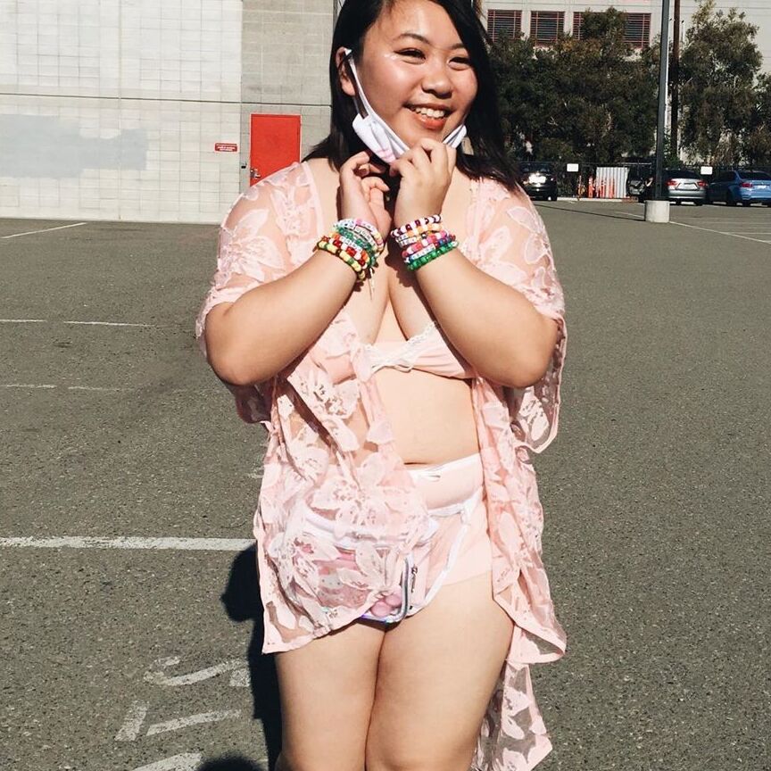 Asian chubby young panties