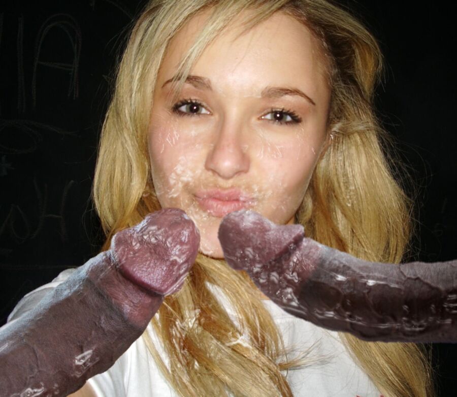 Hayden Panettiere covered in cum 7 of 29 pics