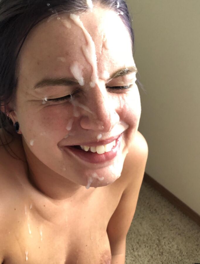 Teen Daughters Getting A Fun Facial From DADDY- Facial Cumshots 12 of 54 pics