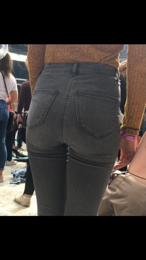 Grey Jeans Pear Ass (Festival) 12 of 82 pics