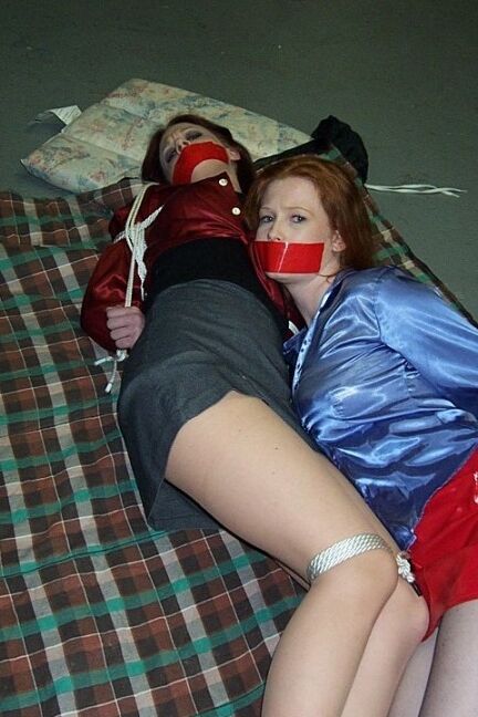 Two Girls in Bondage Action. 21 of 105 pics