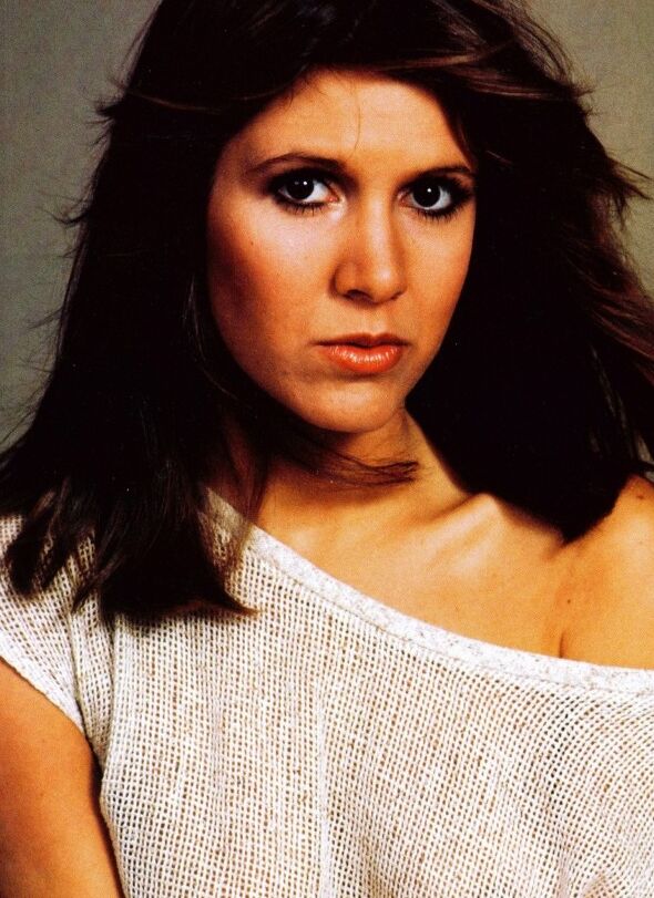 Retro Cleb - Carrie Fisher (Princess Leia Star Wars) 1 of 44 pics