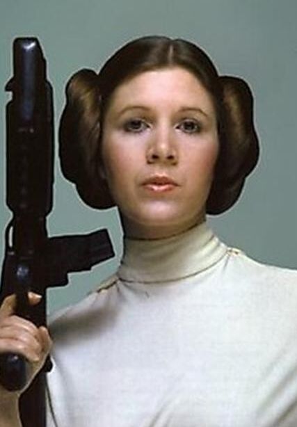 Retro Cleb - Carrie Fisher (Princess Leia Star Wars) 18 of 44 pics