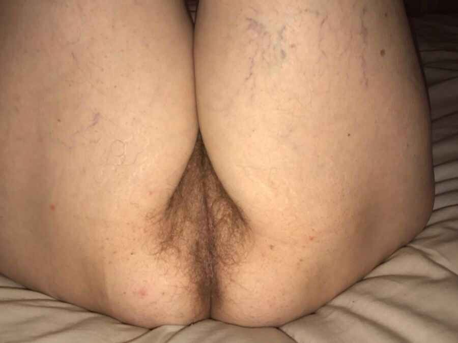 Real Mom Shows Pantie and Hairy Cunt 8 of 10 pics