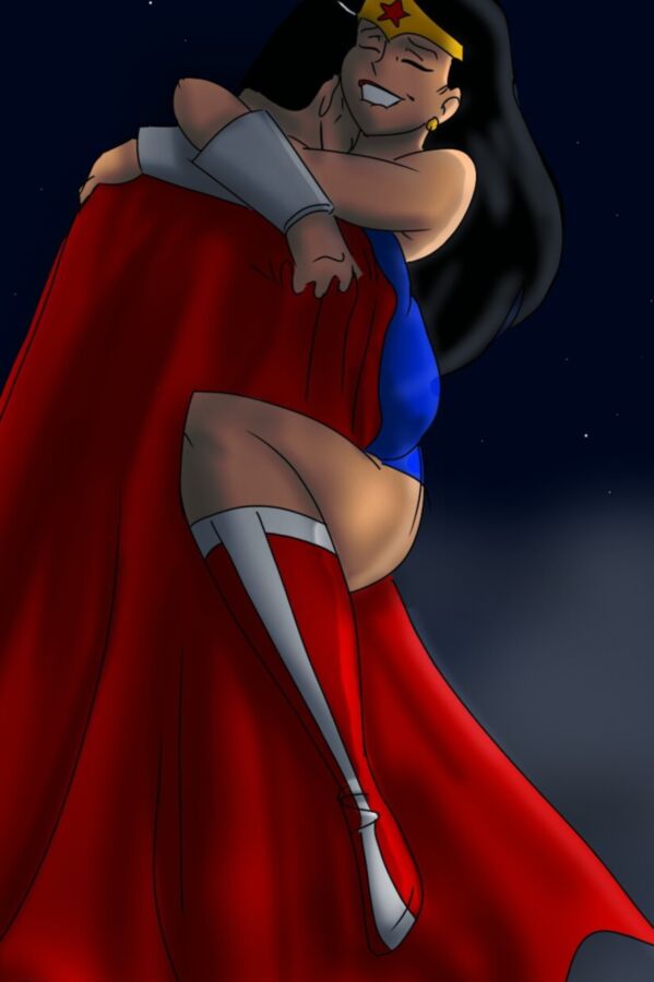 SuperWonderPorn - Wonder Woman & Superman 21 of 48 pics