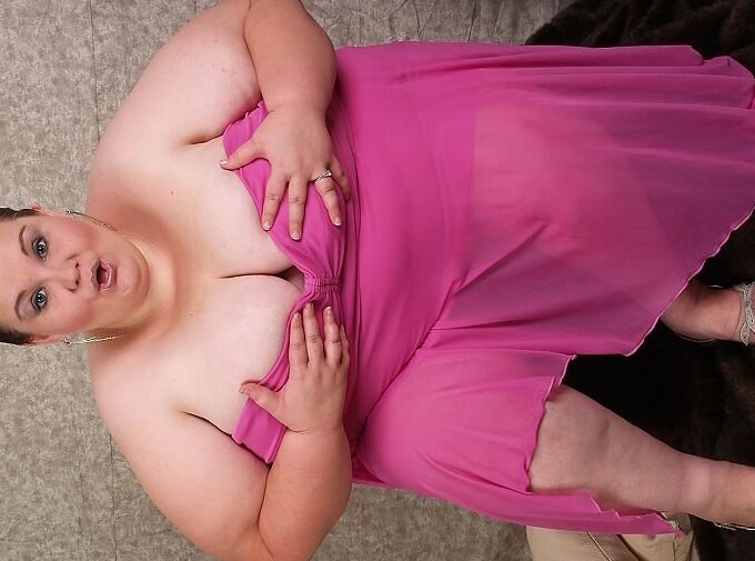 rhfg - bbw cajun - pink dress blue string 21 of 84 pics