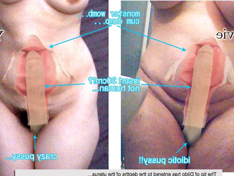 Comparison between YO and Sylvie of slut whore. 5 of 5 pics