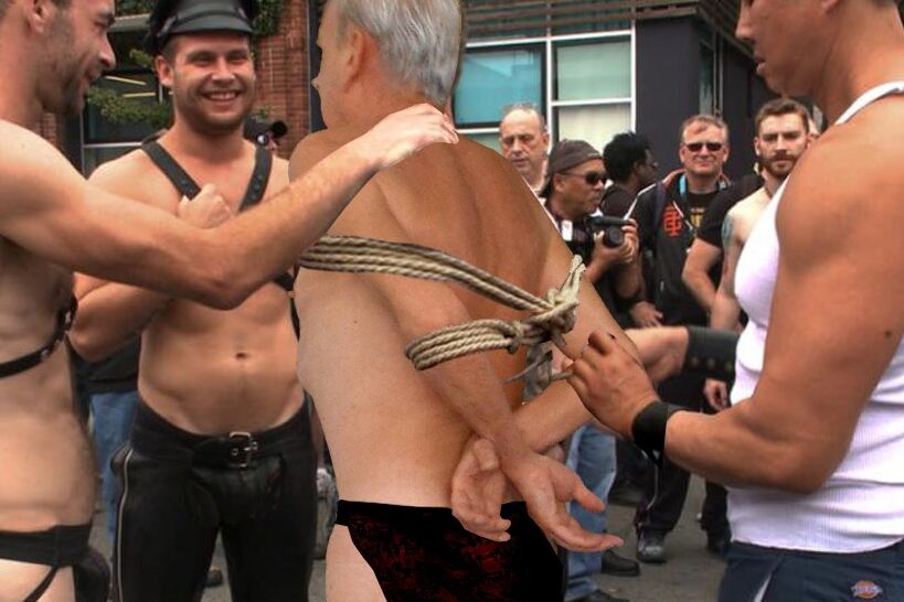 Me used and abused in Folsom Street 2 of 29 pics
