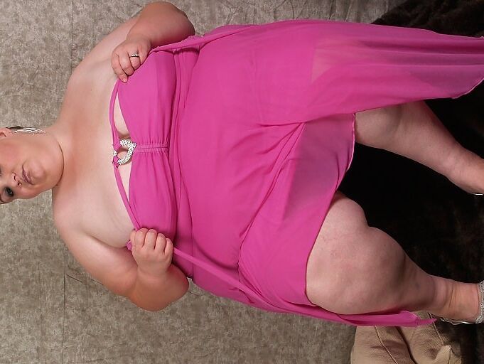 rhfg - bbw cajun - pink dress blue string 19 of 84 pics