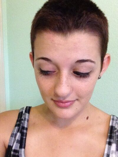 Girls with deliciously buzz cut hairdo 21 of 22 pics