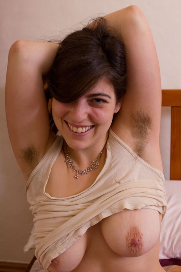 Chubby and hairy Nora undresses on her bed 21 of 150 pics