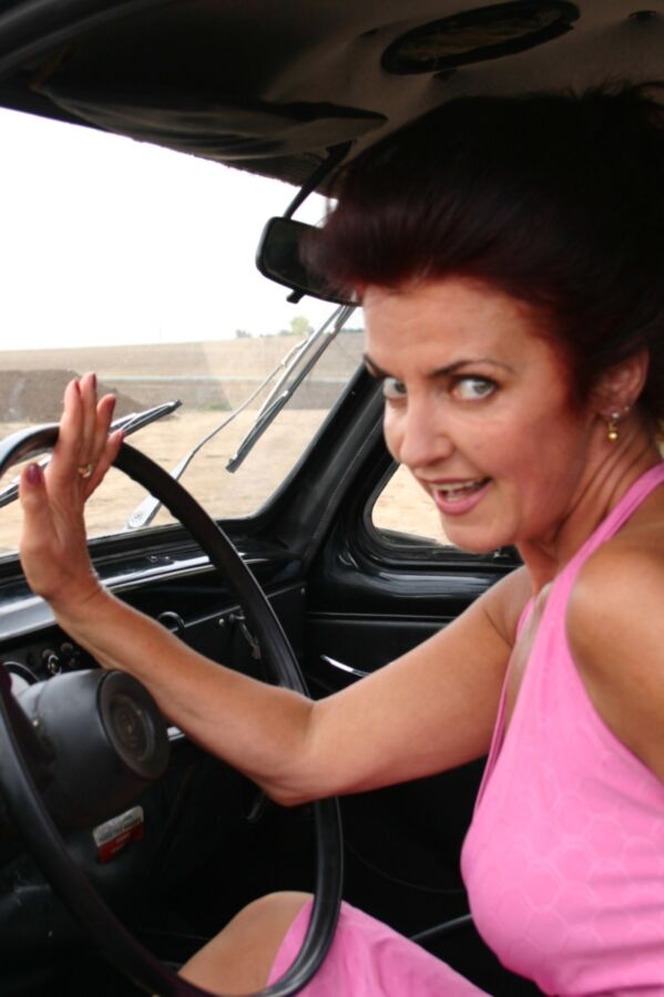 Mature redhead Sylvana gets boned and spermed in an auto. 17 of 158 pics