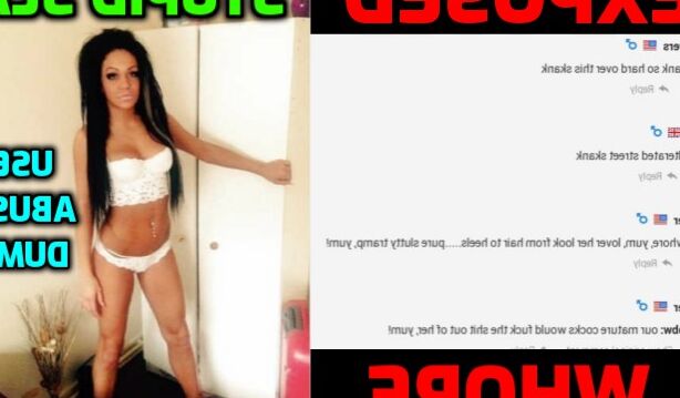 TEEN WHORES EXPOSED AND DEGRADED ON WEB (DEGRADING COMMENTS) 13 of 14 pics