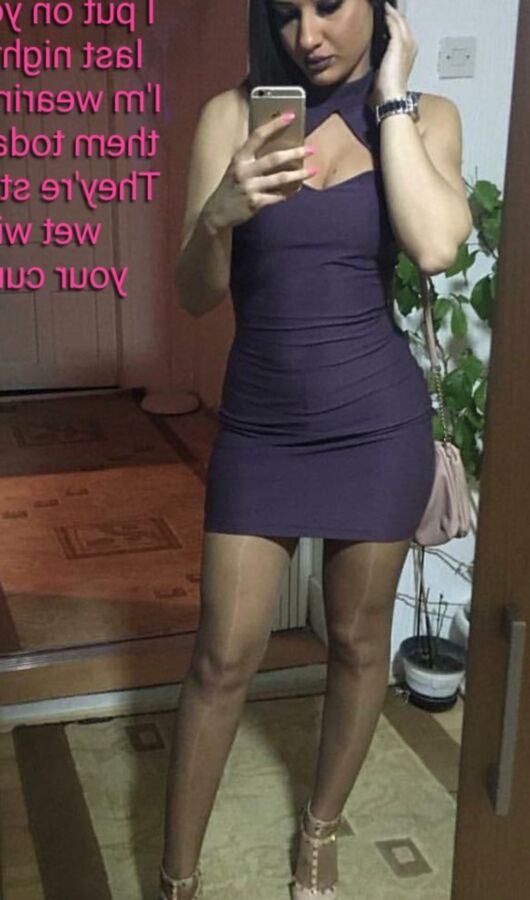 Pantyhose and panty fetish text messages 6 of 6 pics