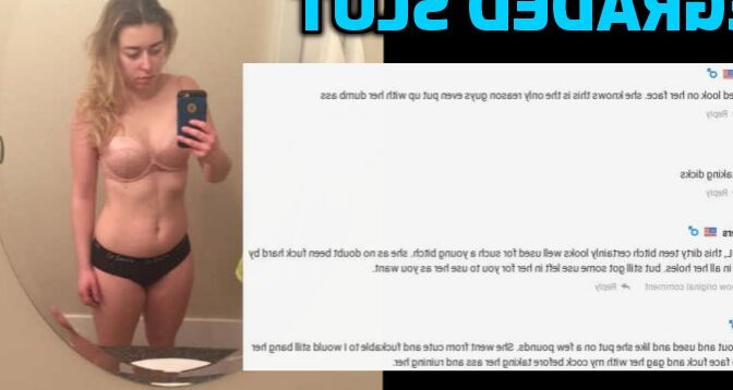 TEEN WHORES EXPOSED AND DEGRADED ON WEB (DEGRADING COMMENTS) 10 of 14 pics
