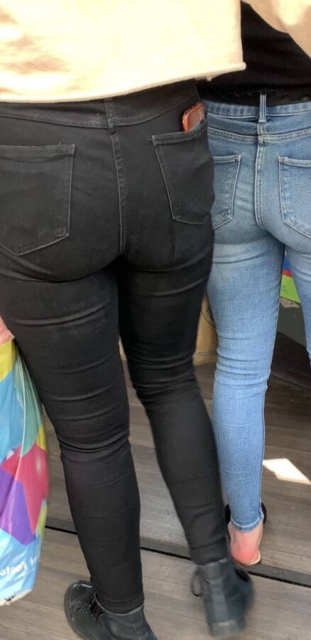 Black Jeans Chav Ass 8 of 34 pics