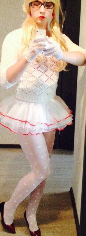 Anzhelika - pretty sissy faggot from Russia exposed 20 of 35 pics