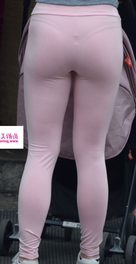 Candids: Clothes so tight, so that panties poke out (VPL) 1 of 71 pics