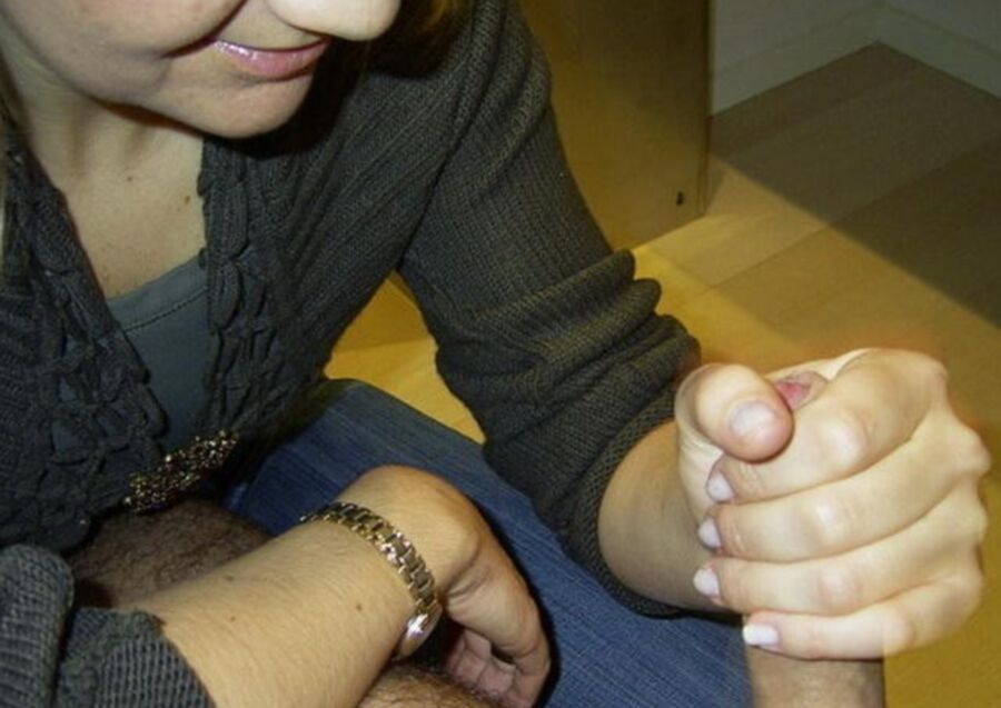 Handjobs - Girls Wanking Cock 14 of 66 pics