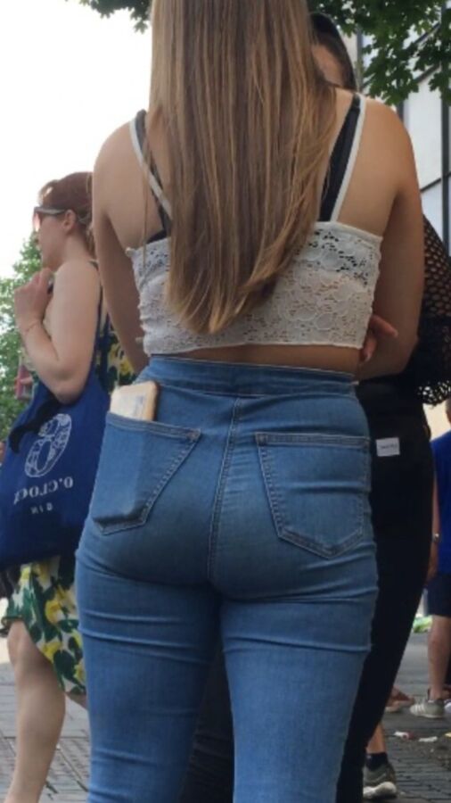 FAP time... British Chav with Horny Jeans Ass!!! 5 of 167 pics