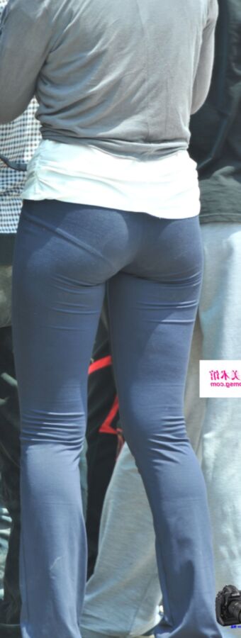 Candids: Clothes so tight, so that panties poke out (VPL) 20 of 71 pics