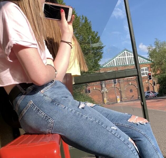 Jeans teen sitting  15 of 70 pics